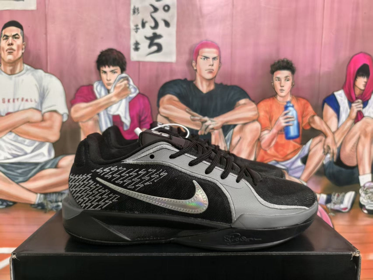 Nike Black Grey Basketball Sneakers