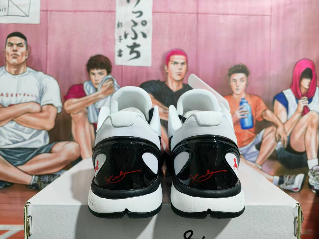 Nike Basketball Sneakers White Black Red