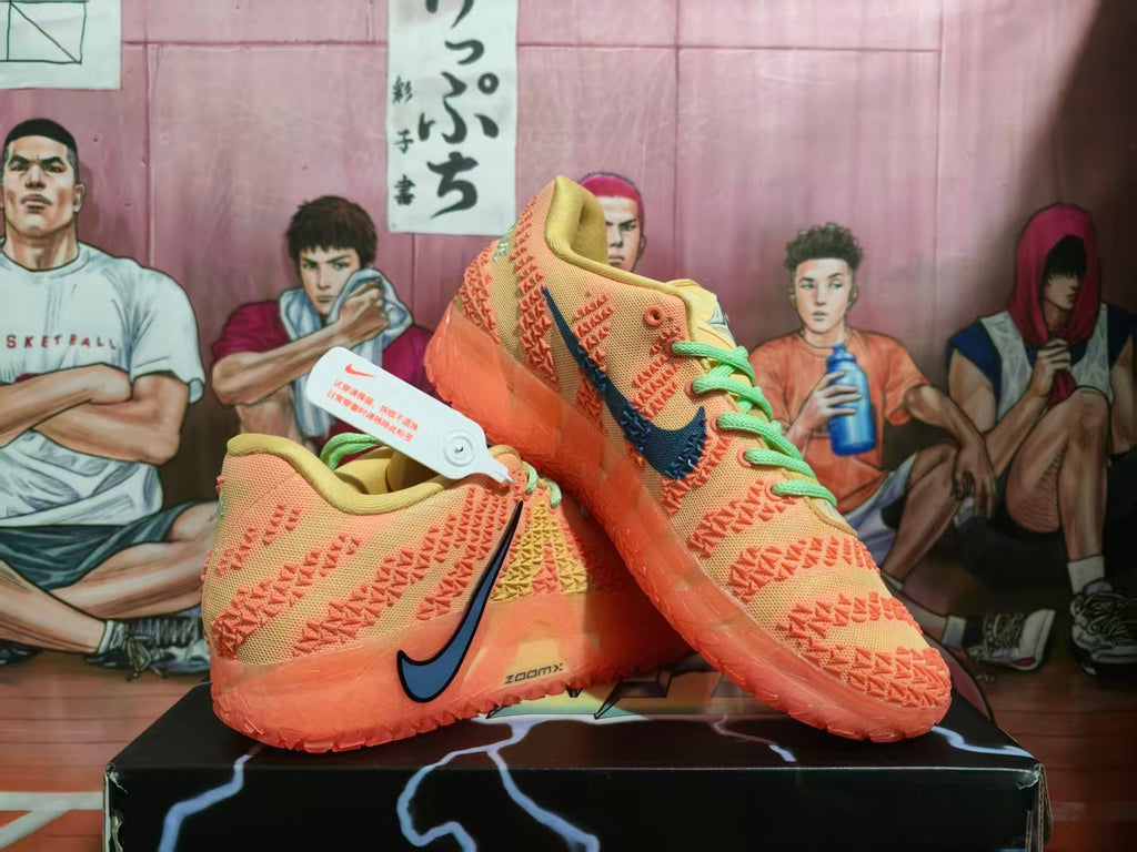 Nike Basketball Sneakers Orange Red ZoomX