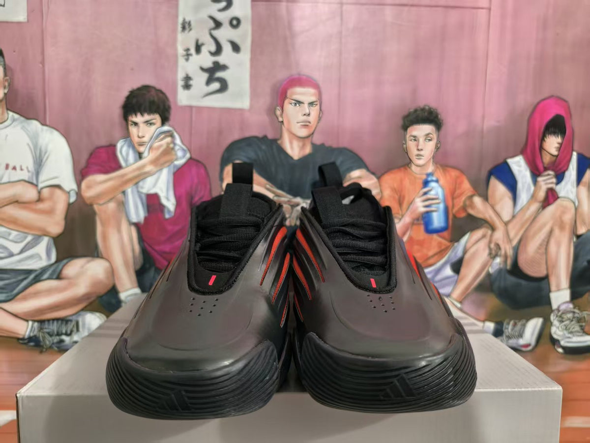 Black and Red Basketball Sneakers