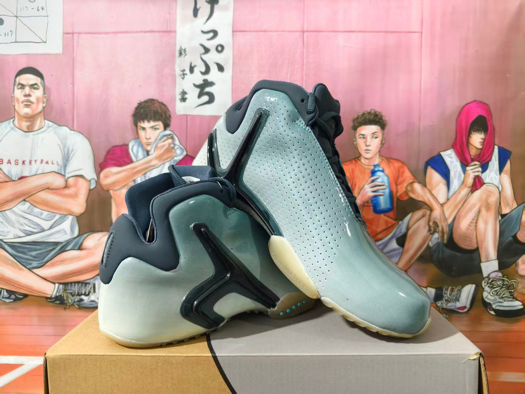 Nike Air Flightposite Basketball Shoes in Blue Gray