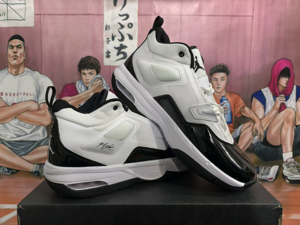 Jordan Flight Basketball Sneakers White Black