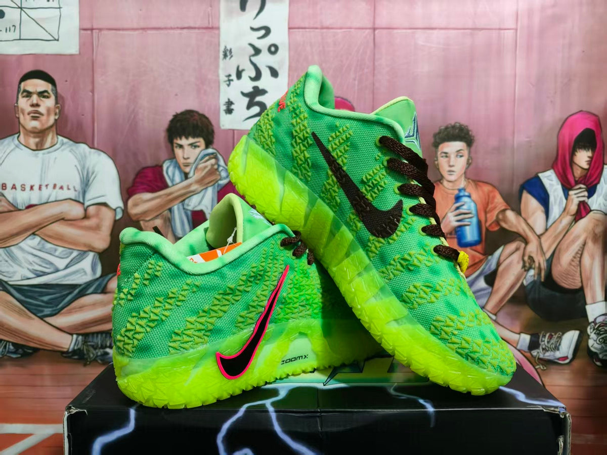Nike Twelve Green Halloween Basketball Sneakers