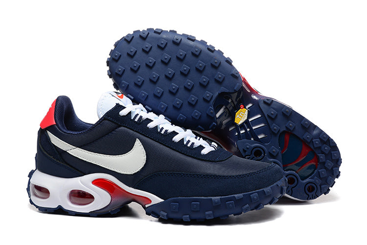 Nike Air Max Waffle SP Navy and White Sneakers