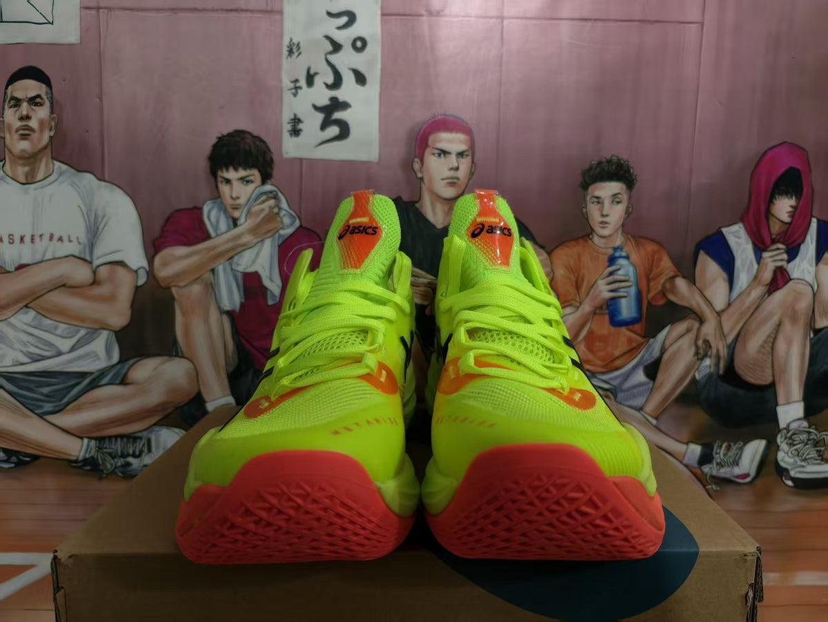 ASICS METARISE Basketball Shoes Lemon Yellow