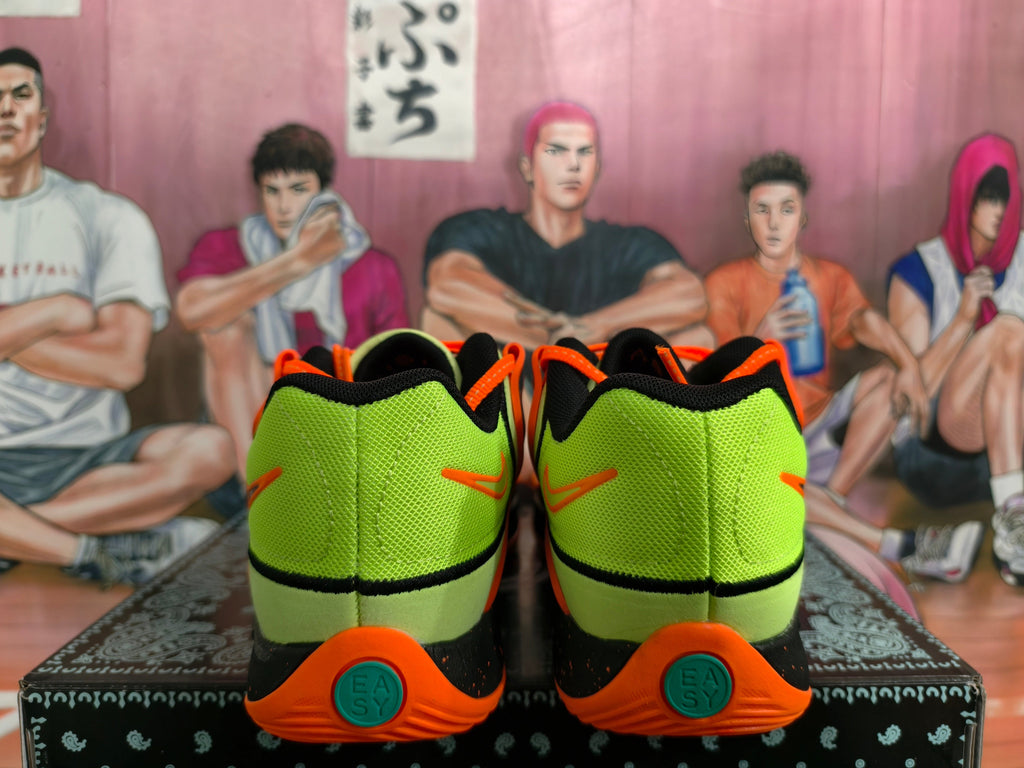 Nike Basketball Sneakers Fluorescent Green Orange EU 40-46