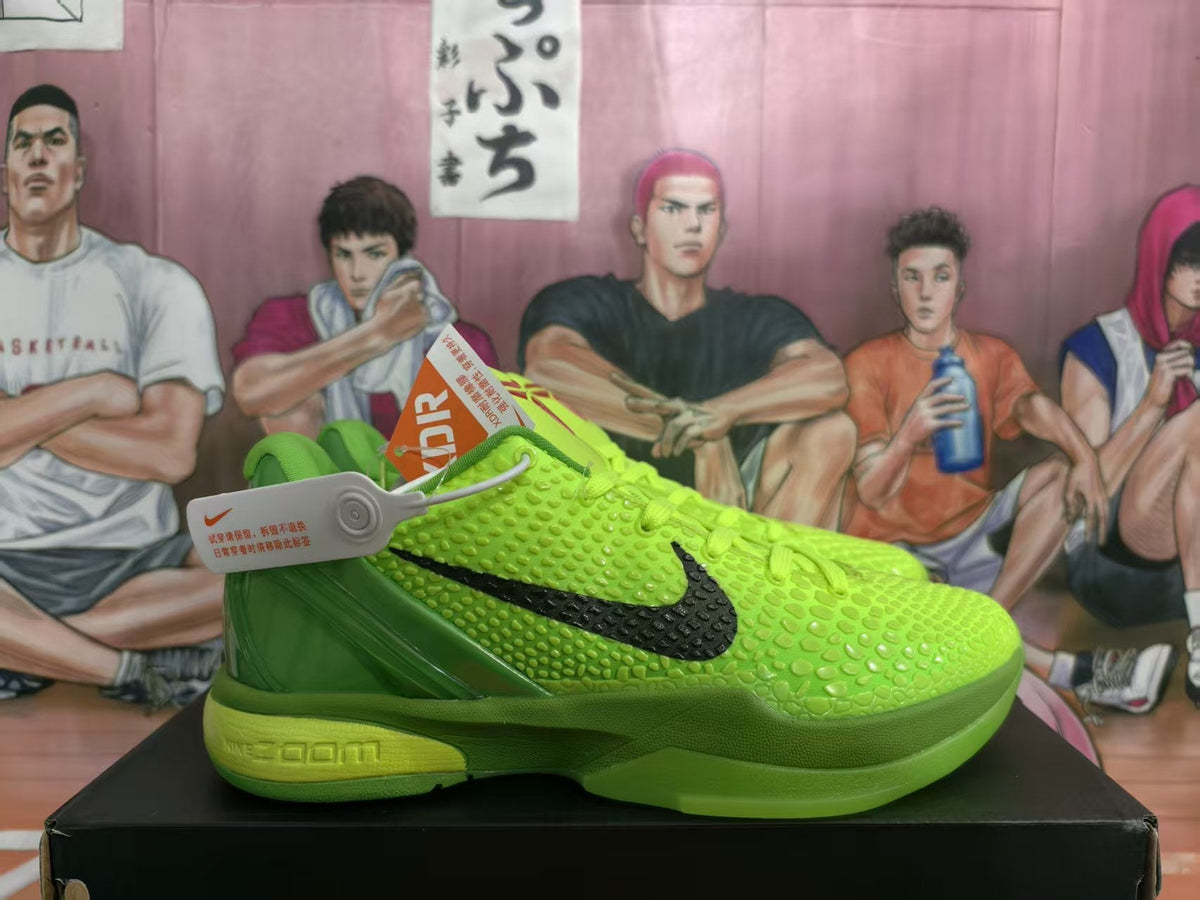 Nike Green Hornet Basketball Sneakers Neon Green