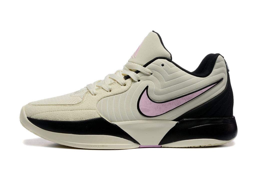 Jordan Basketball Sneakers Cream Black Pink FD7328-100