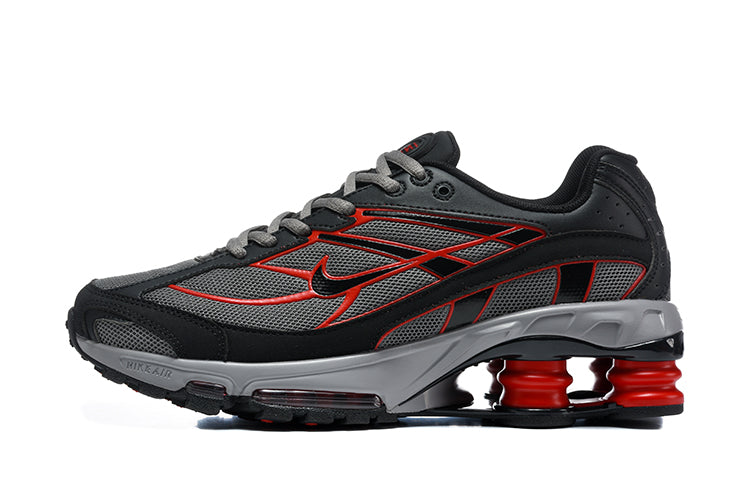 Nike Shox Ride 2 Black and Red Sneakers