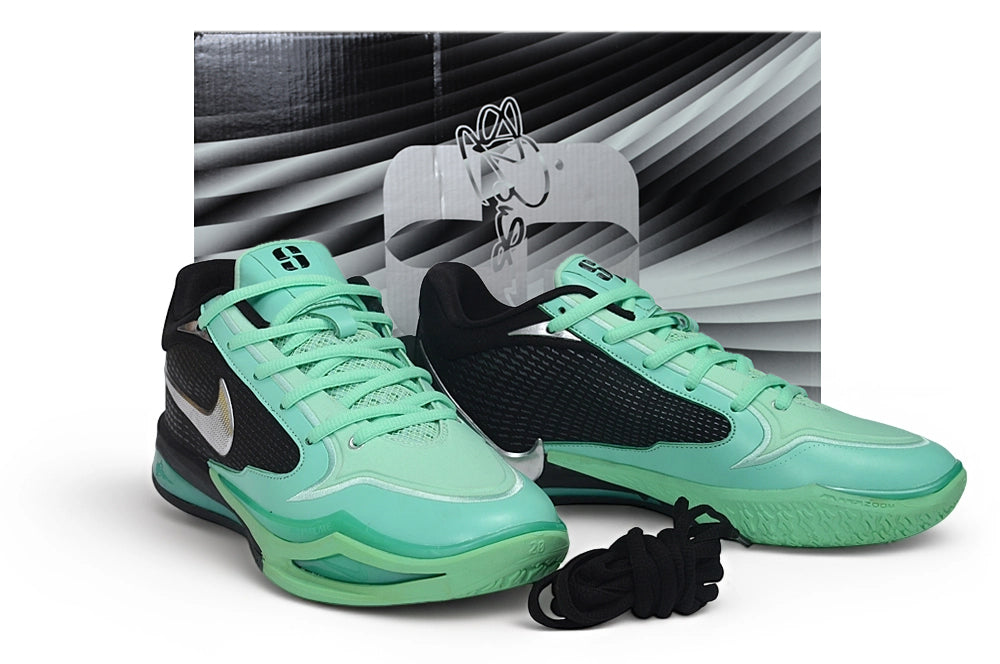 Nike Sabrina 4 Basketball Shoes in Black and Mint Green