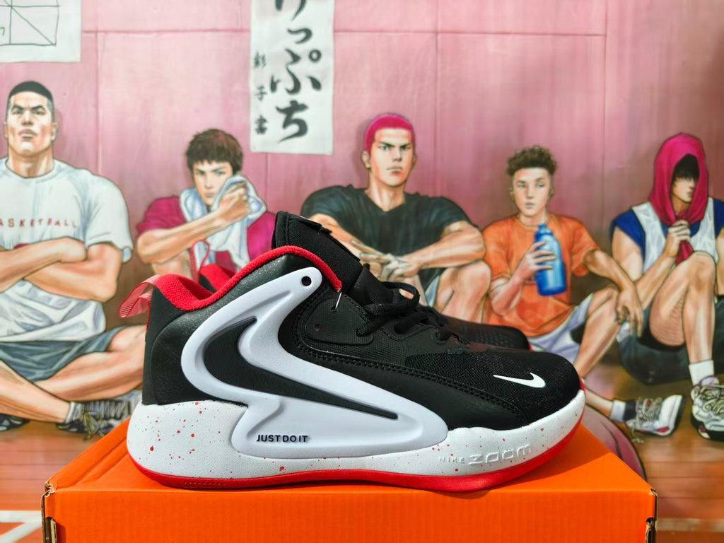 Nike Basketball Shoes Black Red