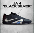 Nike JA 4 Black Silver Basketball Sneakers
