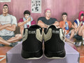 Nike Basketball Shoes in Cream, Black and Pink