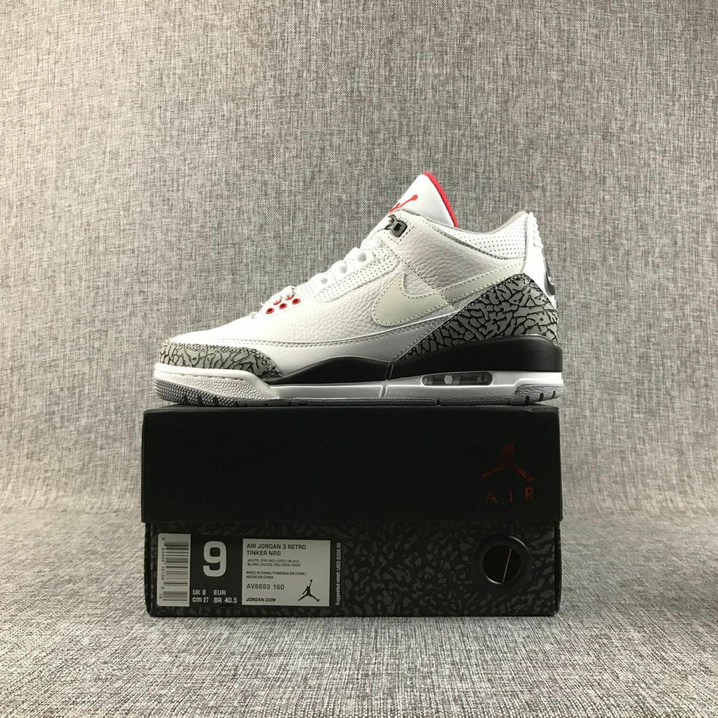 Jordan Air Jordan 3 White Cement White Sneakers