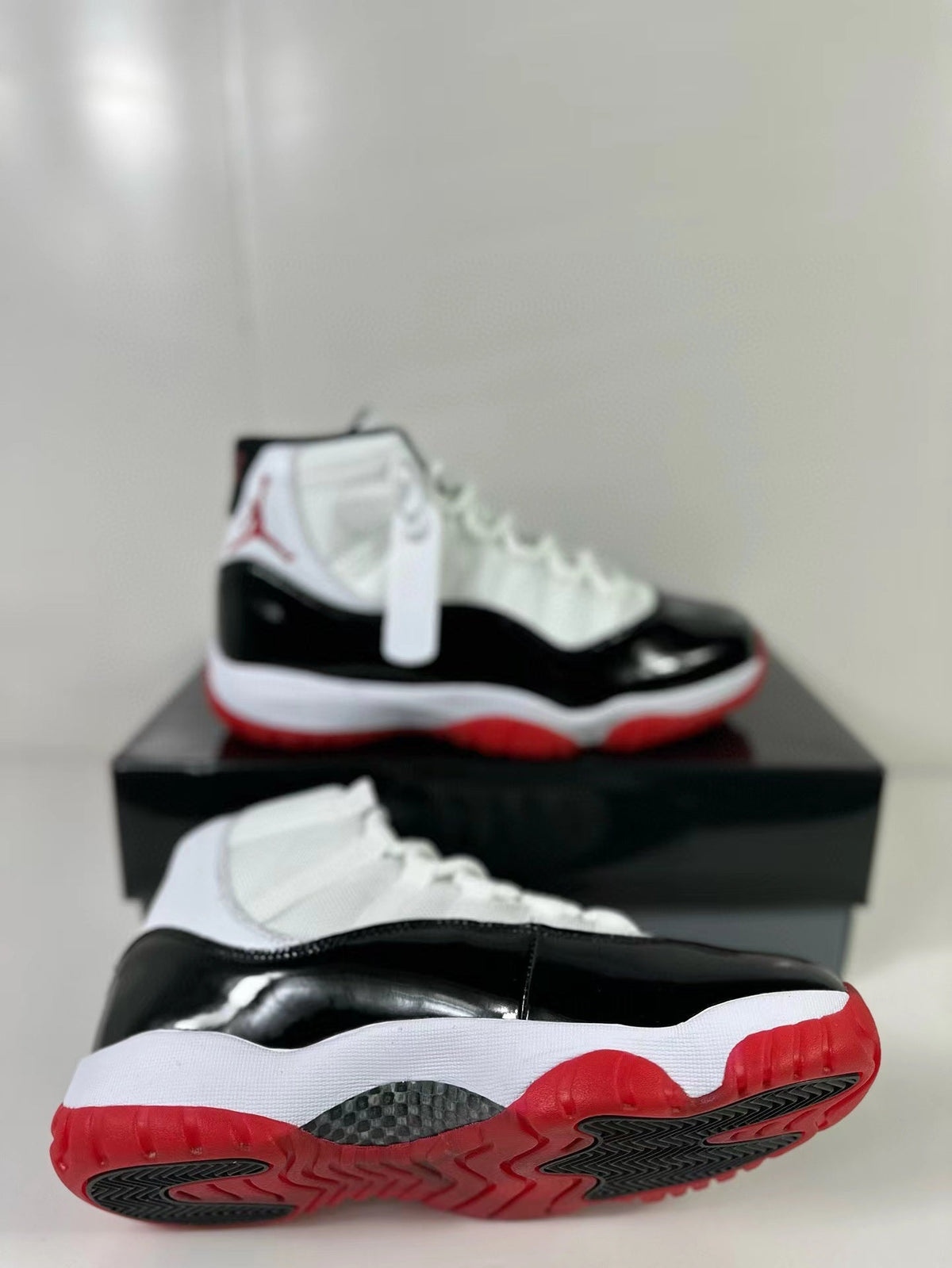 Jordan Air Jordan 11 Retro High Sneakers Concord Bred Black Red