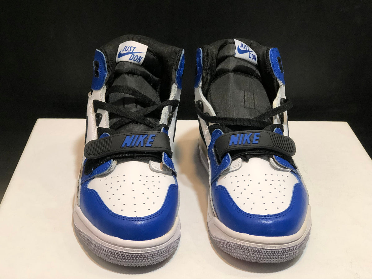 Don C x Air Jordan Legacy 312 White Blue AQ4160-104 Sneakers