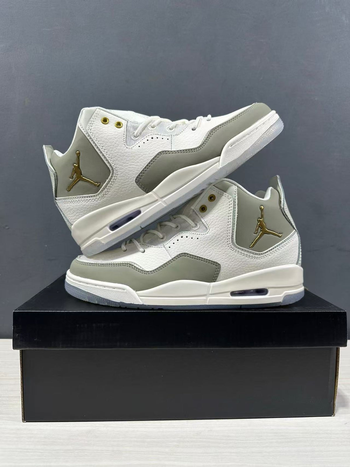 Jordan Courtside 23 Mid Sneakers Off-White Tan IQ9783-171
