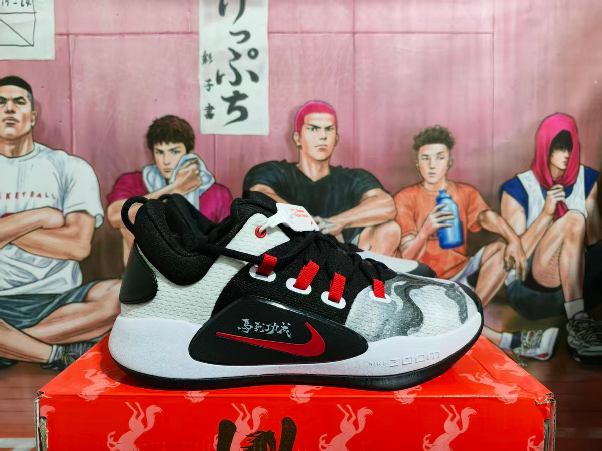 Nike Zoom Freak 1 Black White Red Basketball Shoes