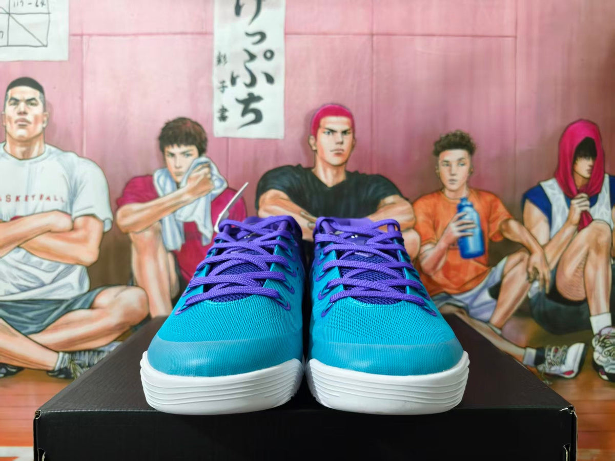 Nike Basketball Sneakers Purple and Teal EU 40-46