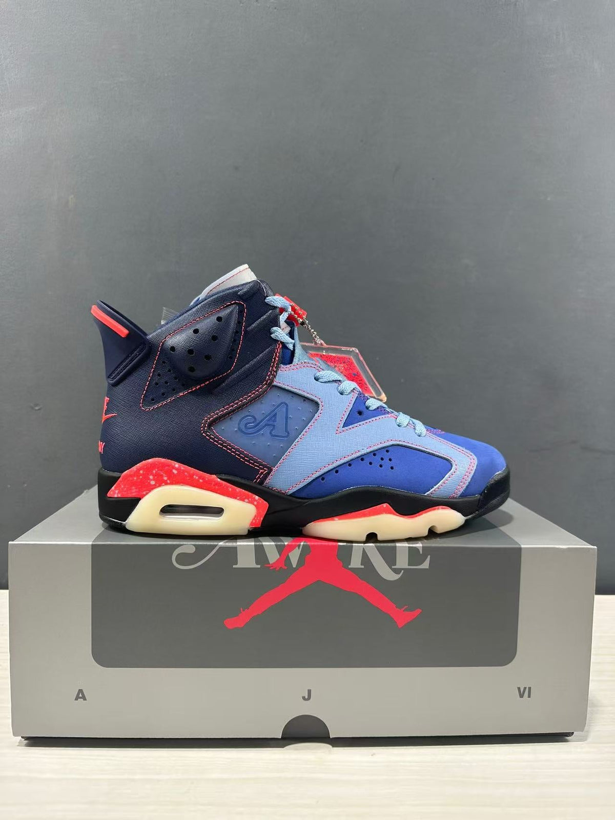 Jordan 6 Awake NY Playful Blue Sneakers IQ5706-400