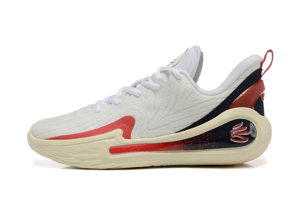 Li-Ning Way of Wade 10 Basketball Shoes White Red