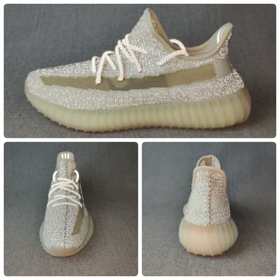 Yeezy 350 V2 Sneakers Silver Olive