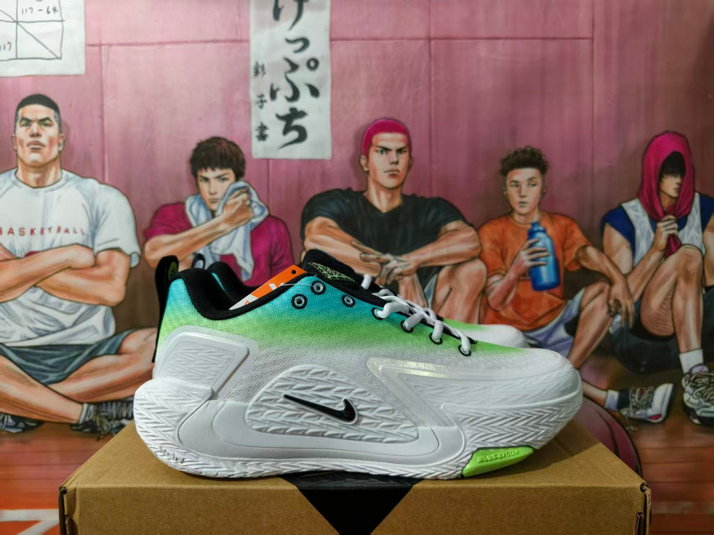 Nike Basketball Shoes White Mint Green
