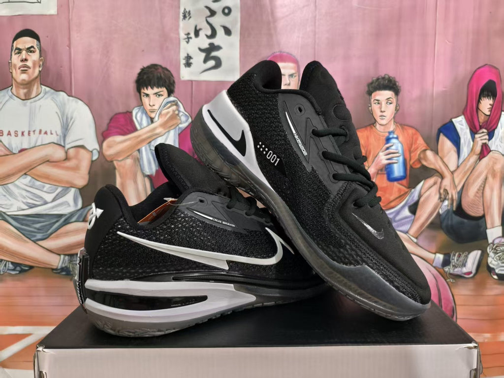 Nike GT Black and White Basketball Sneakers