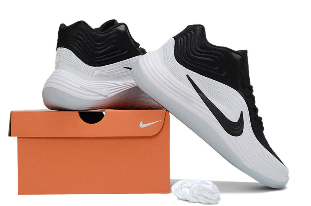 Nike Precision 8 Basketball Shoes in Black, White and Red