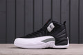 Jordan Air Jordan 12 Reverse Taxi Sneakers Black White 130690-001