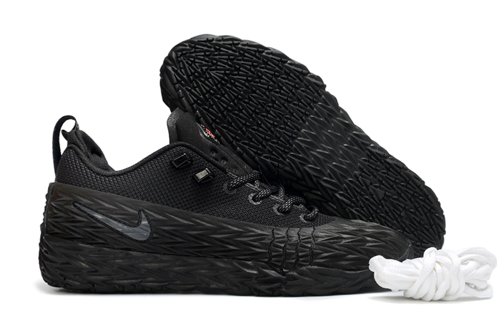 Nike ST Charge Basketball Shoes – White, Black & Grey/Coral