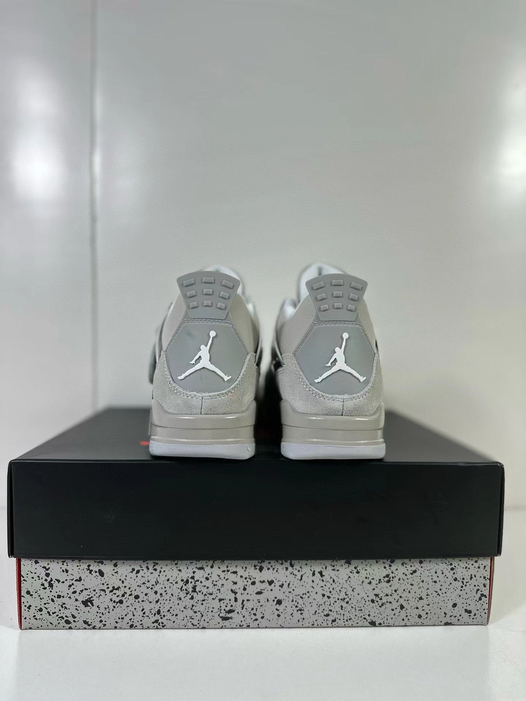 Air Jordan 4 Frozen Moments Light Iron Ore Sneakers AQ9129-001