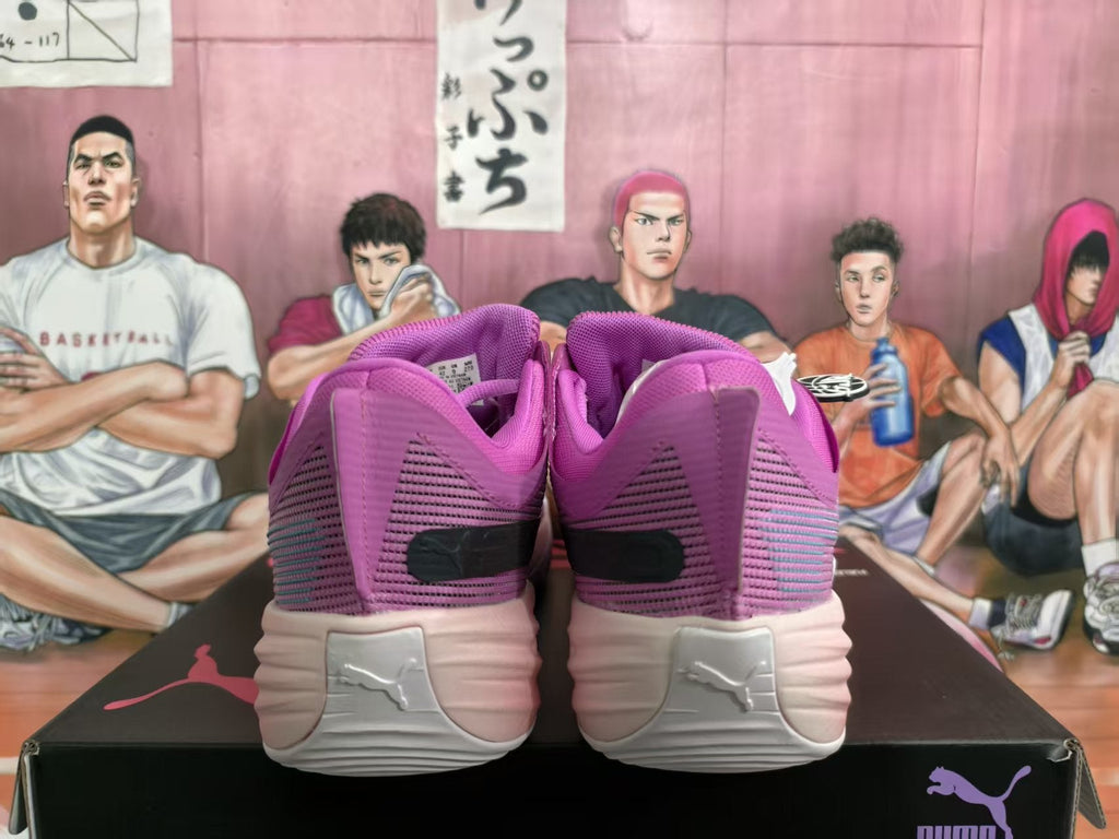 Puma Nitro Basketball Sneakers Purple Black