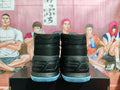 Under Armour Black and Blue High-Top Basketball Shoes