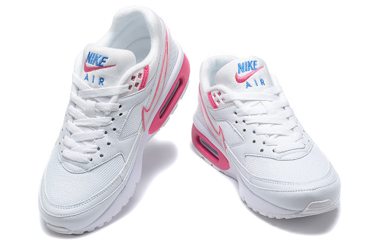 Nike Air Max BW Sneakers in White and Pink