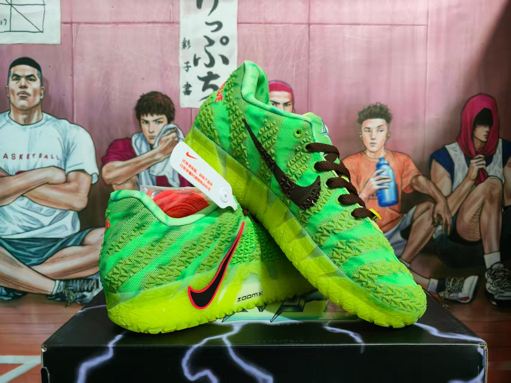 Nike Halloween Basketball Sneakers Neon Green