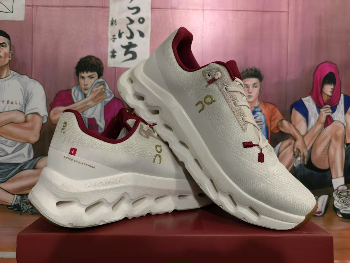 On White Year of the Snake Sneakers