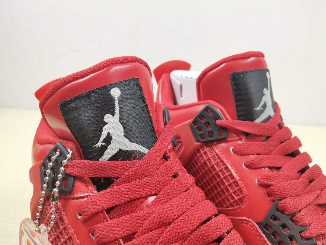 Jordan Air Jordan 4 Singles Day Red Sneakers AV3914-600