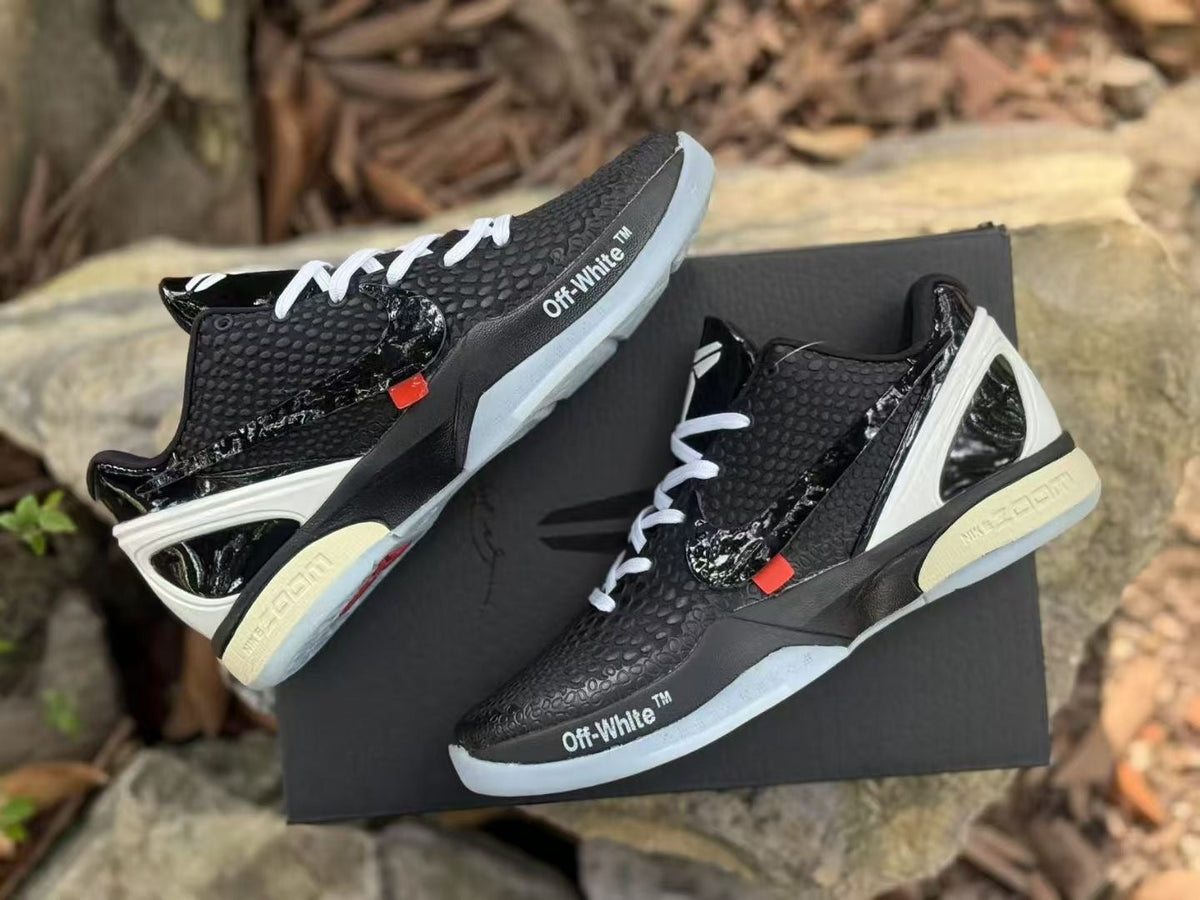 Nike Kobe 6 Off-White Black Sneakers
