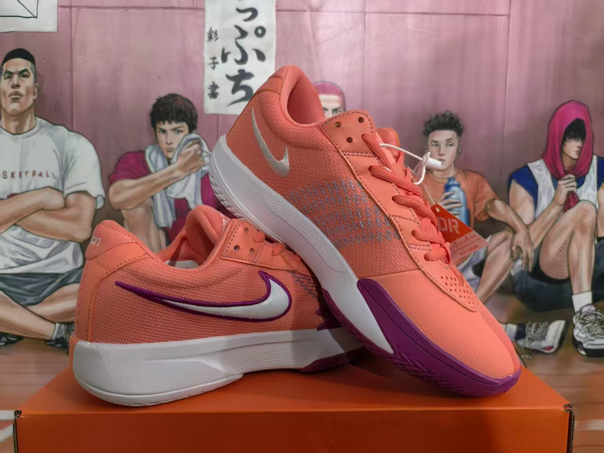 Nike Basketball Sneakers Pink and Purple