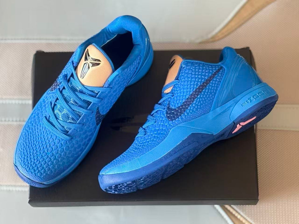 Nike Kobe 6 Basketball Shoes in Blue