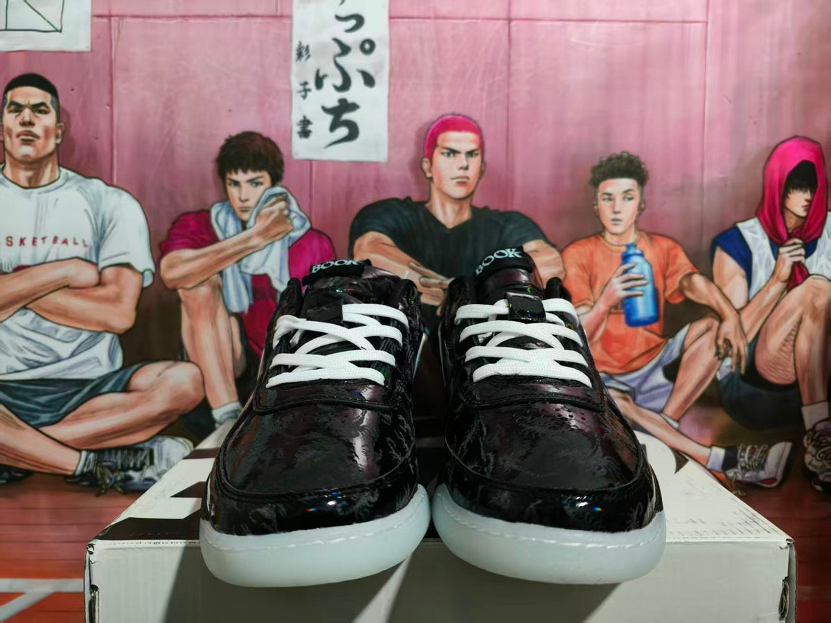 Scorpio Halloween Low-Top Sneakers Black White
