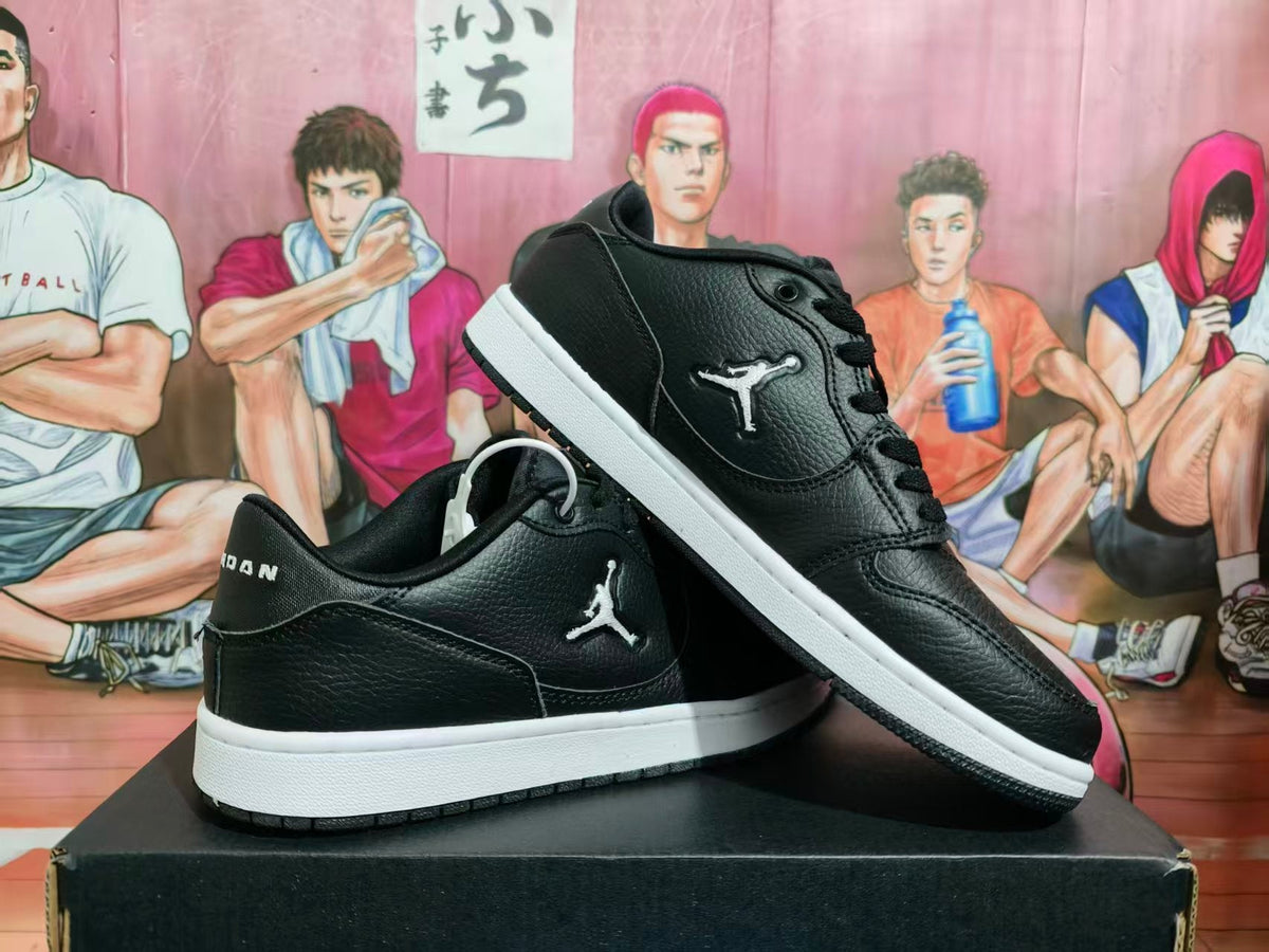 Jordan Low-Top Sneakers Black and White