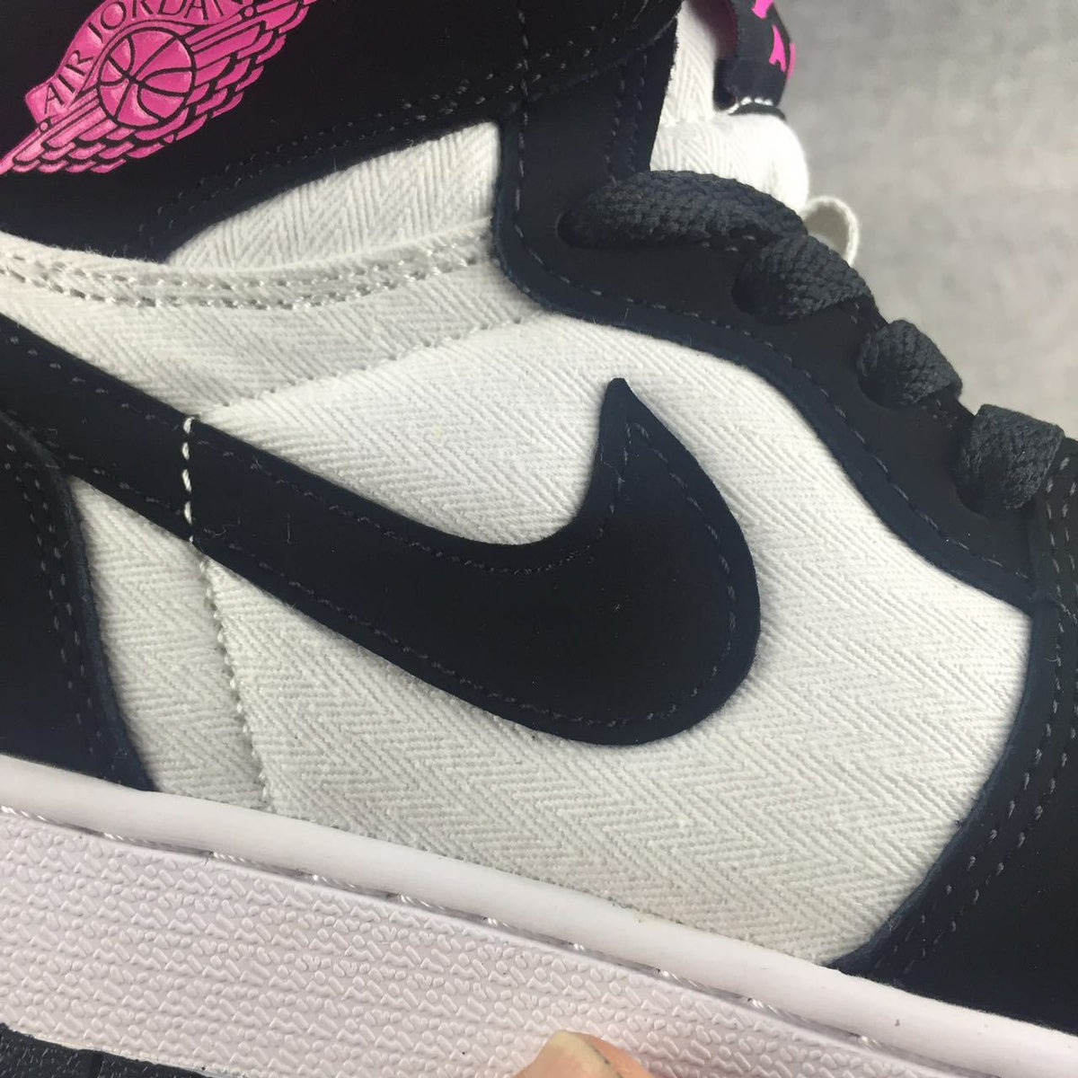 Jordan Air Jordan 1 High Panda Sneakers Black White