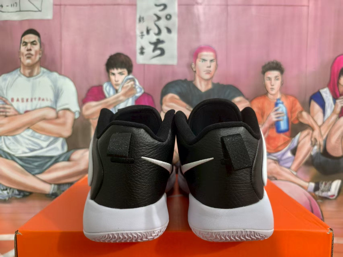 Nike Zoom Black White Basketball Sneakers