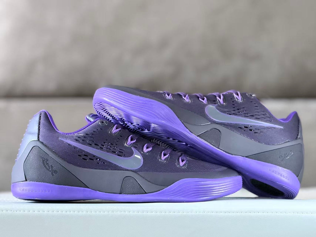 Nike Kobe 9 Basketball Shoes Black Purple IH1401-500
