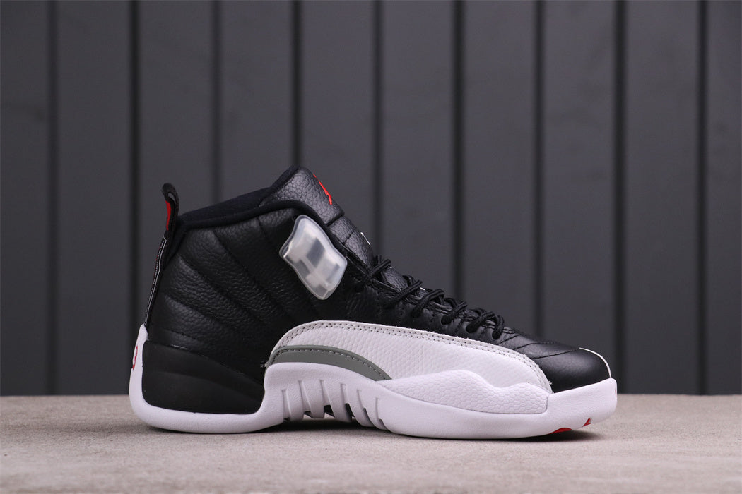 Jordan Air Jordan 12 Reverse Taxi Sneakers Black White 130690-001