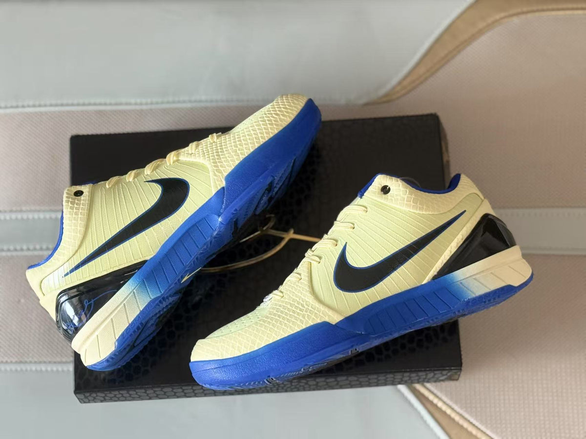 Nike Kobe 4 Barcelona Colorway Basketball Sneakers