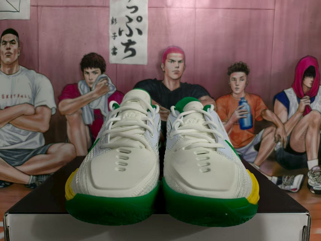 Nike KD Basketball Sneakers White Green Yellow