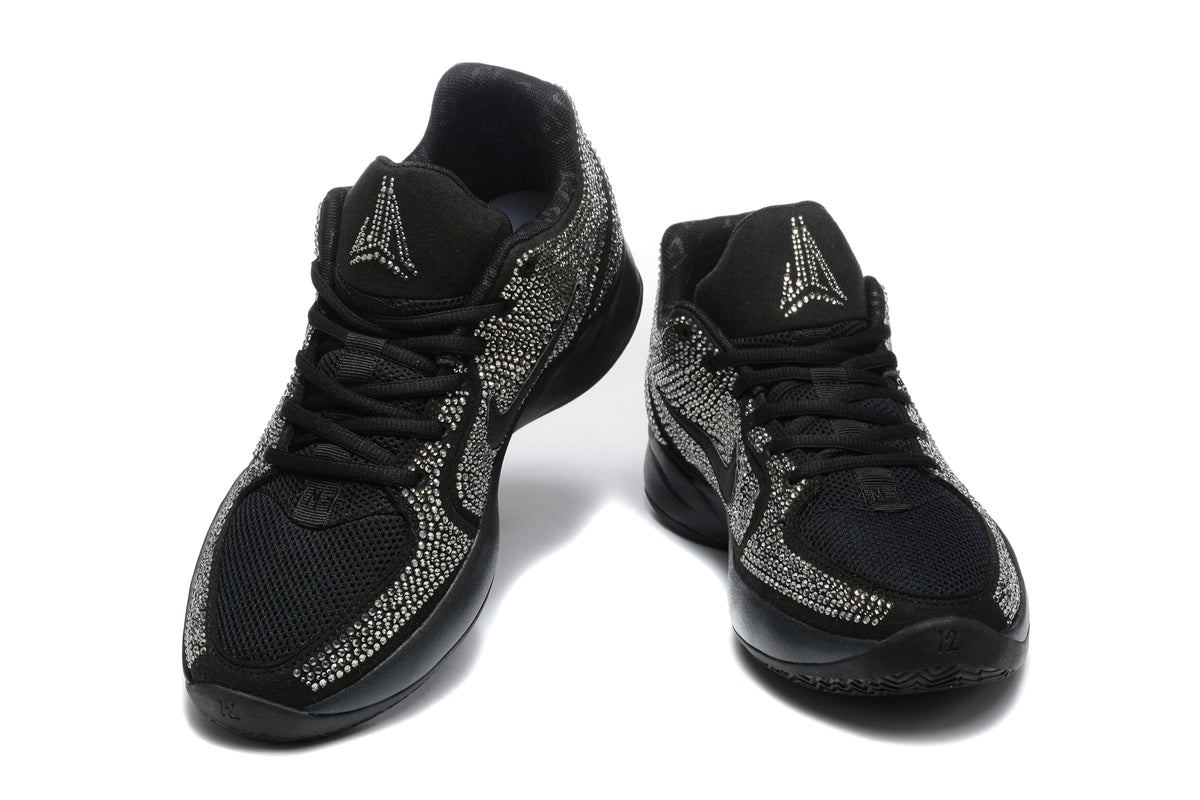 Nike 883 Black Rhinestone Basketball Sneakers